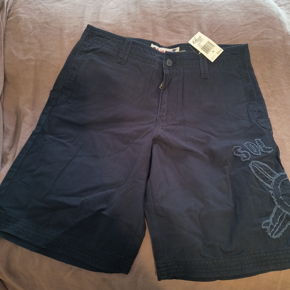 Men's navy shorts